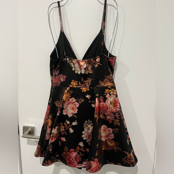 Windsor Metallic print party romper - Picture 2 of 5